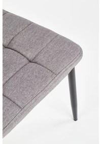 Scaun de bucaterie Havana, gri/negru