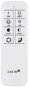 Lustră LED dimabilă pe cablu Globo 67314-60H GROUNI LED/60W/230V + telecomandă