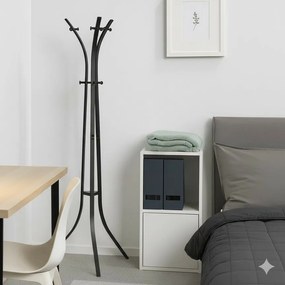 Cuier de haine Aldotrade HEMDE 184 cm, negru