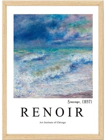 Poster cu ramă 35x45 cm Renoir – Wallity