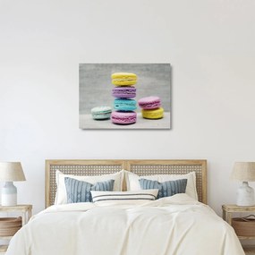 Tablou pe sticlă cu macarooni (70x50 cm)