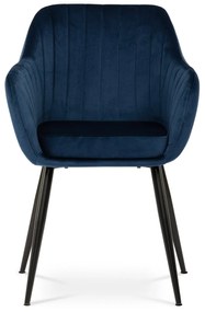 Set de scaune de sufragerie PIKA BLUE4, 2 buc