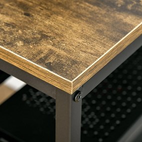 Masa stil industrial HOMCOM, versatila, 120x60x75cm | Aosom RO