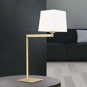 Veioza/Lampa de masa pivotanta CARLTON alama/alb