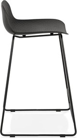 Scaun de bar Kokoon Slade, înălțime 85 cm, negru