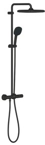GROHE 266962431 - Sistem de duș VITALIO COMFORT 250, 250 × 250 mm, negru