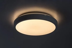 Plafoniera pentru baie, Protectie IP44 Alenzo D-30,5cm alba