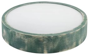 Brilagi - Plafonieră PINO, 2x E27/15W/230V, lemn de pin/verde, Ø 37,5 cm