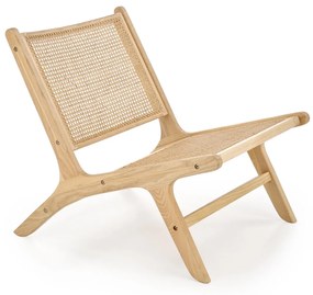 Fotoliu Foden 2 natur/natur - H74 cm
