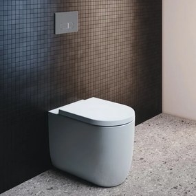 Vas wc stativ Ideal Standard Blend Curve alb lucios back to wall cu capac inclus