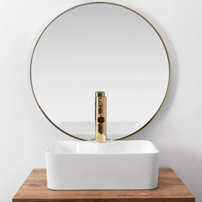 Lavoar Kelly Mini alb ceramica sanitara - 41 cm
