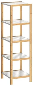Deuba Raft bambus 140x33x33 cm - alb