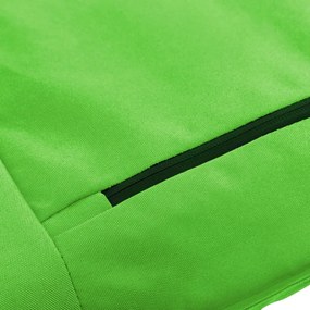 Sezlong pliabil, verde, tesatura oxford 1, Verde