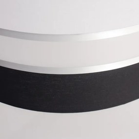 Lustră pe cablu CORAL 1xE27/60W/230V alb-negru