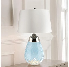 Lampă LED de masă Elstead LENA-TL-S-BLUE-OWSS 1xE27/60W/230V+1xGU10/7W albastru/alb