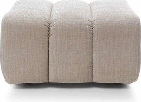 Pouf lemn masiv Zurich