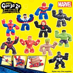 Figurina Goo Jit Zu Minis S5 Marvel Catpain America - Sam Wilson 41380-41400