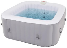 Jacuzzi gonflabil, gri/alb, 2-4 pers., 600 l, KAMINO TYP 3