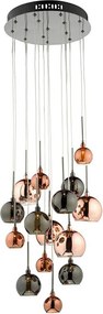 Där Lighting AUR1564 - Lustru suspendat pe cablu AURELIA 15xG4/10W/230V