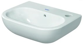 Duravit 7053600082 - Lavoar suspendat D-CODE 36 x 27 cm, ceramică, alb lucios