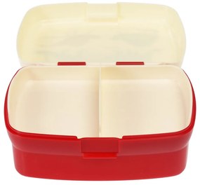 Cutie de gustări pentru copii roșie-crem Prehistoric Land – Rex London