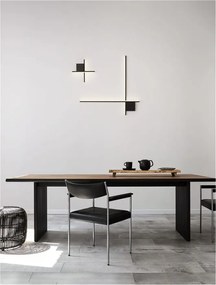 Aplica de perete cu lumina ambientala LED Cross 30cm