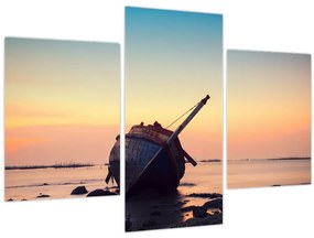 Tablou - Nava naufragiată (90x60 cm)