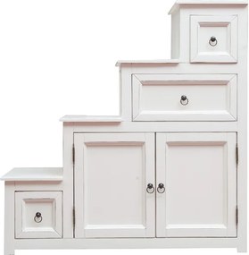 Comoda mica tip scara, L94 41 H97 cm, stanga