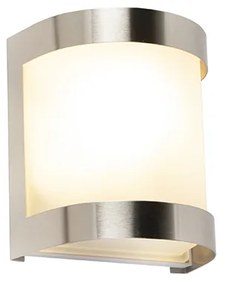 Lampă de perete exterioară modernă din oțel inoxidabil IP44 - Mira