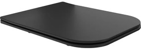 Mexen Madox deska coborâtoare lent slim, duroplast, negru mat - 39154085