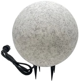 Corp de iluminat decorativ pentru exterior LUMISTONE, 1 x E27, 15 W, 230 V, IP65, Ø 28 cm