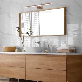 Lumină LED pentru oglindă de baie SHINE, 13,8 W, 230 V, 60 cm, IP44, aur roz