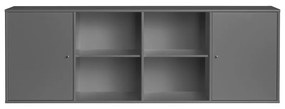 Comodă gri antracit joasă suspendată 176x61 cm Mistral – Hammel Furniture