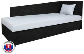 Pat de o persoană (canapea) 80 cm Eda 4 Lux (cu Saltea cu arcuri) (D). 774103