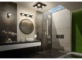 Osram - Aplică de perete pentru baie ORBIS FLAME LED/5,5W/230V IP44 neagră