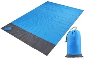 Zaparkorun Pătură mare pentru plajă sau natură - albrasta