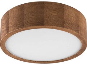 Plafonieră LED Brilagi CARVALHO SLIM 1xE27/60W/230V stejar d. 27 cm