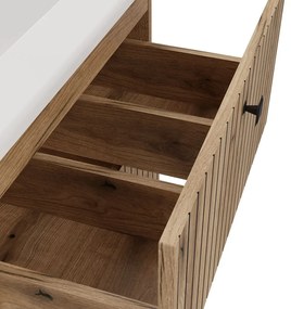 Dulap sub lavoar Terca 1 60 (stejar evoke) (cu lavoar). 1133036