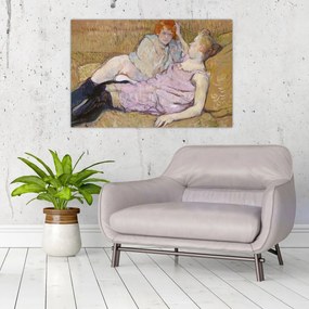 Tablou - Henri de Toulouse-Lautrec, The Sofa, reproducere (90x60 cm)