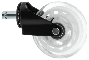 Roti de birou Ergo Wheel, 5 buc, alb
