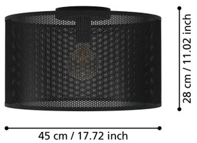 Plafonieră Eglo 43794 MANBY 1xE27/40W/230V