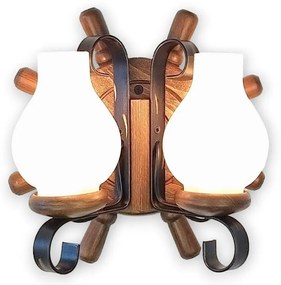 Aplică Brilagi TIMONA 2xE14/40W/230V fag/nuc