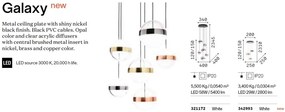 Lustra LED suspendata design decorativ Galaxy sp3