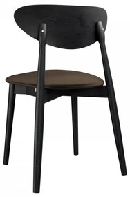 Scaun sufragerie KD 65 C (Negru + maro) . 1103473