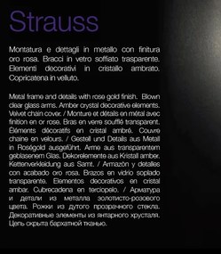 Candelabru elegant stil clasic cu 18 brate STRAUSS SP18 140629