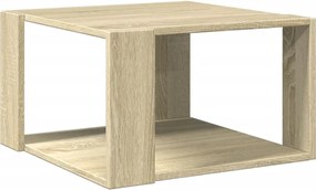 vidaXL Măsuță de cafea, stejar sonoma, 51,5x51,5x30 cm lemn prelucrat