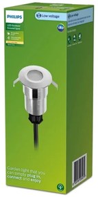 Corp de iluminat LED încastrat de exterior Philips SPORE LED/1W/24V IP67
