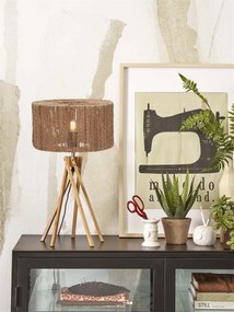 Lampa de masa eco din iuta Iguazu 5-legs nat/30x16, nat