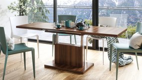 Mazzoni ASTON Nuc California - MĂSUȚĂ EXTENSIBILĂ MODERNĂ MĂSUȚĂ DE CAFEA