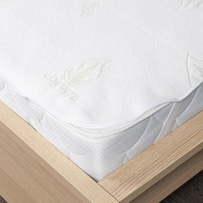Protecție saltea 4Home Aloe Vera cu elastic, 180 x 200 cm